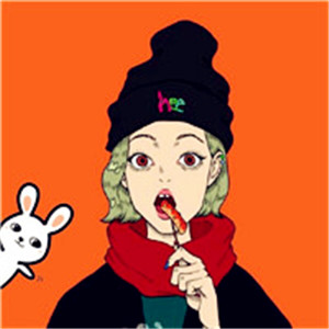 卡通女头像高冷