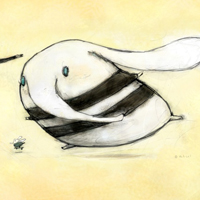 画家叶信泓插画头像