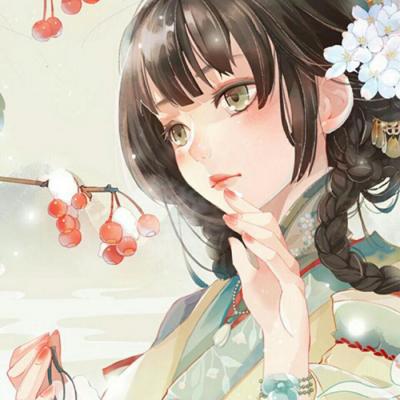 古风动漫卡通头像女生唯美气质