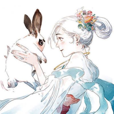 古风动漫卡通头像女生唯美气质