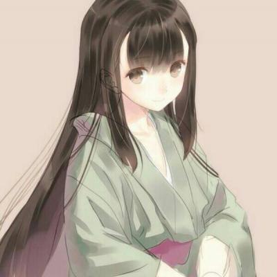 古风动漫卡通头像女生唯美气质