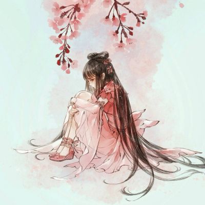 古风动漫卡通头像女生唯美气质