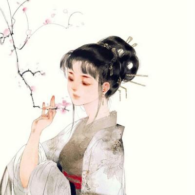 古风动漫卡通头像女生唯美气质