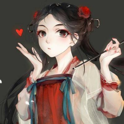 古风动漫卡通头像女生唯美气质