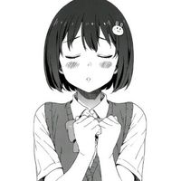 卡通头像女生可爱萌短发少女