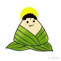端午节卡通粽子图片头像