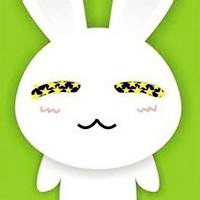 漫画可爱兔子头像图片