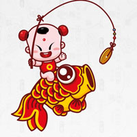 微信头像吉利招财图片