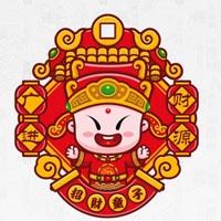 微信头像吉利招财图片