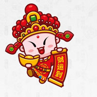 微信头像吉利招财图片