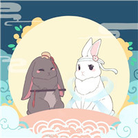 卡通兔子头像