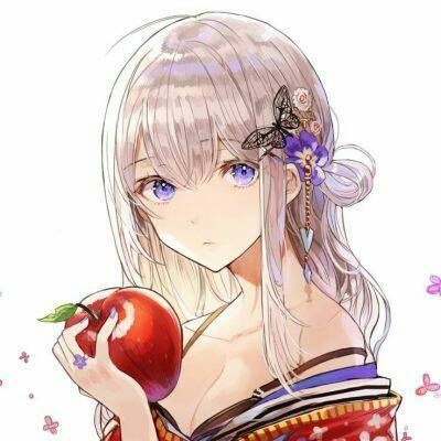 qq动漫卡通头像女生可爱清新高清图片