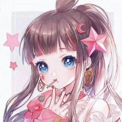 qq动漫卡通头像女生可爱清新高清图片