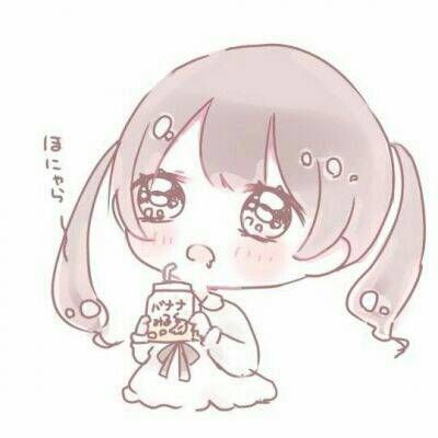可爱少女头像卡通动漫高清