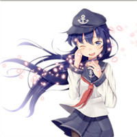 女生微笑哭泣伤感头像