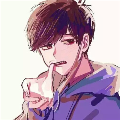 帅你一脸的卡通帅哥头像