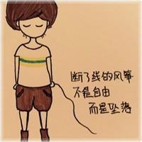 卡通头像带脑残字的