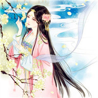 古风美女手绘图头像古典的美