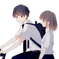 七夕情侣卡通头像