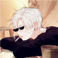 戴墨镜动漫男生头像