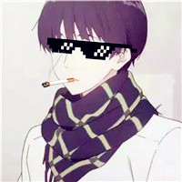 戴墨镜动漫男生头像