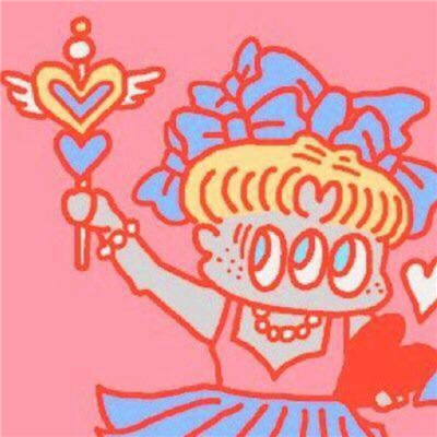 卡通二次元搞怪女生头像