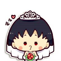 Q版小丸子头像
