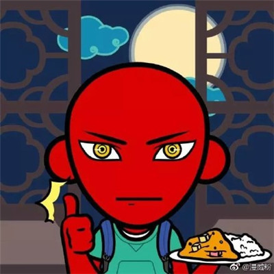微信男卡通脸萌头像阳光帅气