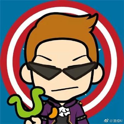 微信男卡通脸萌头像阳光帅气