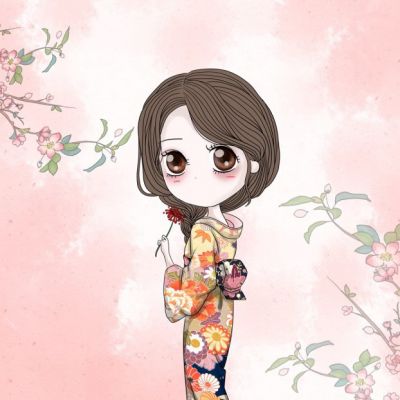 闺蜜头像三人一人一张动漫卡通