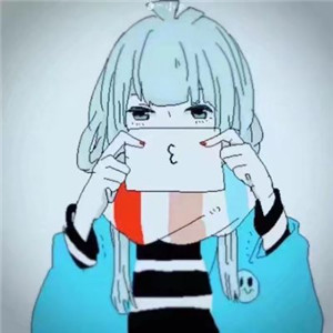 手绘卡通情侣头像图片