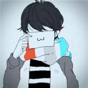 手绘卡通情侣头像图片