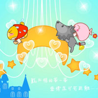 蘑菇点点与滴滴童话语录头像图片高清