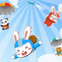 可爱贝小兔卡通头像