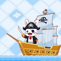 可爱贝小兔卡通头像