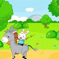 可爱贝小兔卡通头像