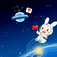 可爱贝小兔卡通头像