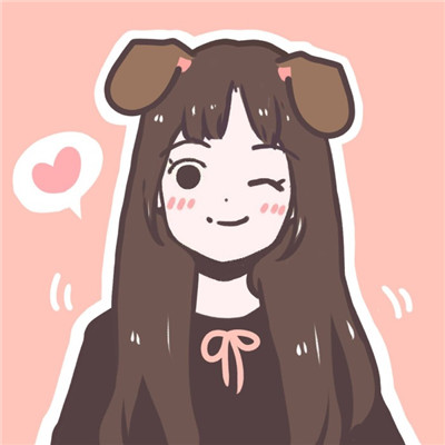 可爱女生素描手绘头像