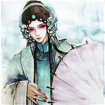 古风戏子女头像