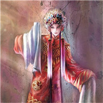 古风戏子女头像