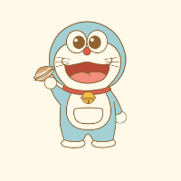 梦梦哒机器猫可爱卡通头像图片