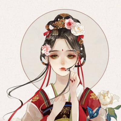 qq头像女生古风唯美动漫卡通头像