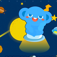 大草原星空可爱动漫头像