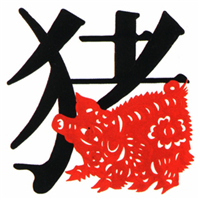 十二生肖猪QQ头像图片