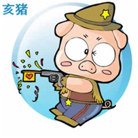 十二生肖猪QQ头像图片