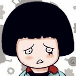 西瓜头呆萌卡通头像