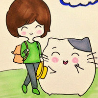 手绘漫画人物头像