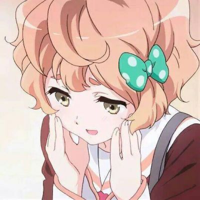 卡通动漫女生小清新头像
