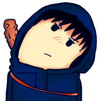 卡通歪脖子头像