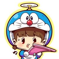 呆萌的情侣卡通头像一左一右